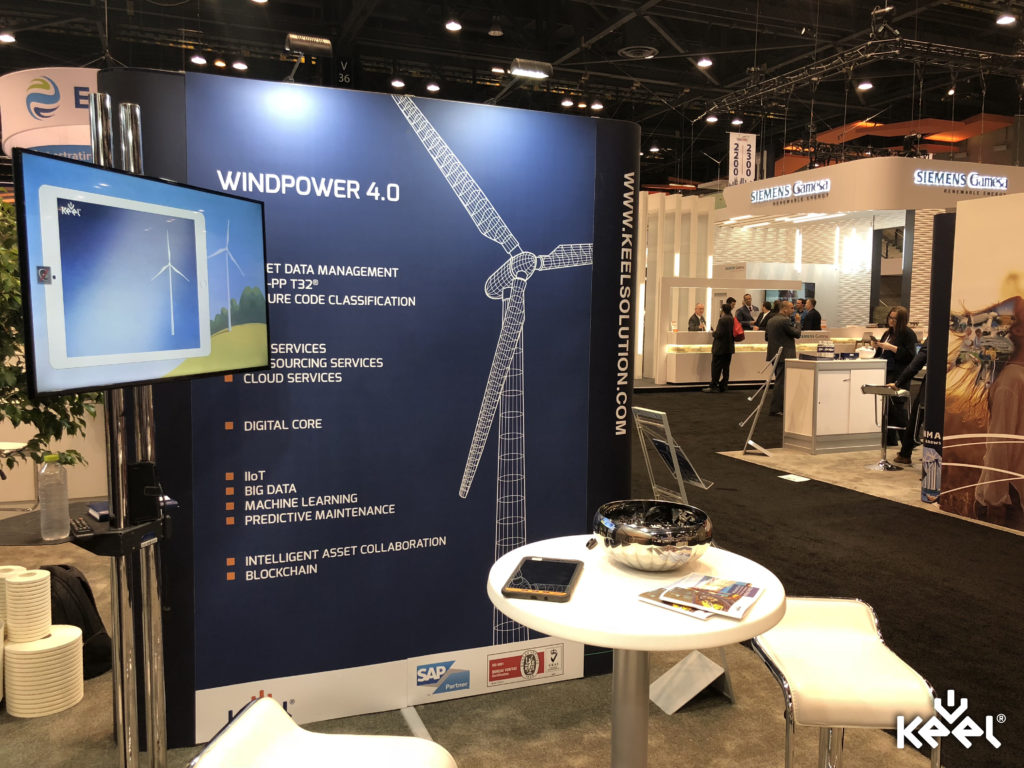 We would like to thank everyone who took the time to visit our booth at AWEA Windpower 2018, held in Chicago. The whole team is very excited about the inspiring conversations and the many visitors to our booth, it was a great opportunity to present our latest concept WINDPOWER 4.0. We thank you for you interest in our services, if you have any questions, feel free to contact us. Link to WINDPOWER 4.0 Brochure download: http://keelsolution.com/windpower-4-0-brochure/