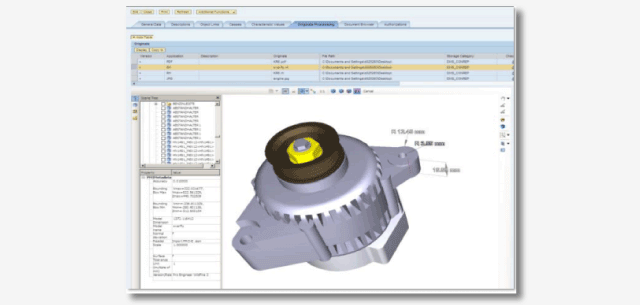 Visualisation of SAP data